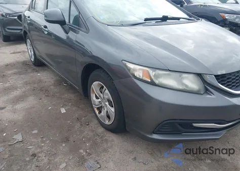 2013 Honda Civic Lx z USA, uszkodzony, nr VIN 2HGFB2F55DH579525
